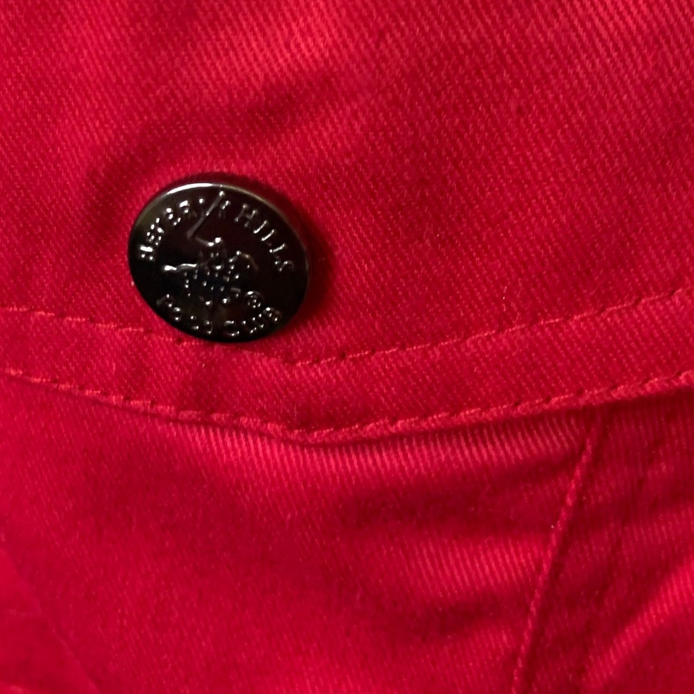 Beverly Hills Polo Club Red Bomber Jacket - Picture 4 of 6